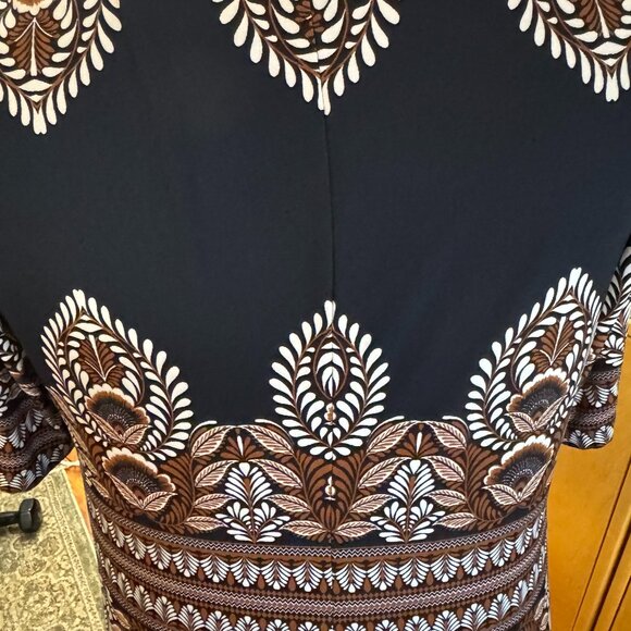 INC International Concepts Jersey floral Sheath Size 1X - Picture 2 of 3